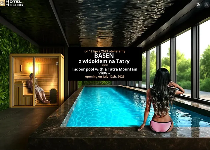 Hotel Helios 300M Od Krupowek Nowy Basen Od 12 Lipca
